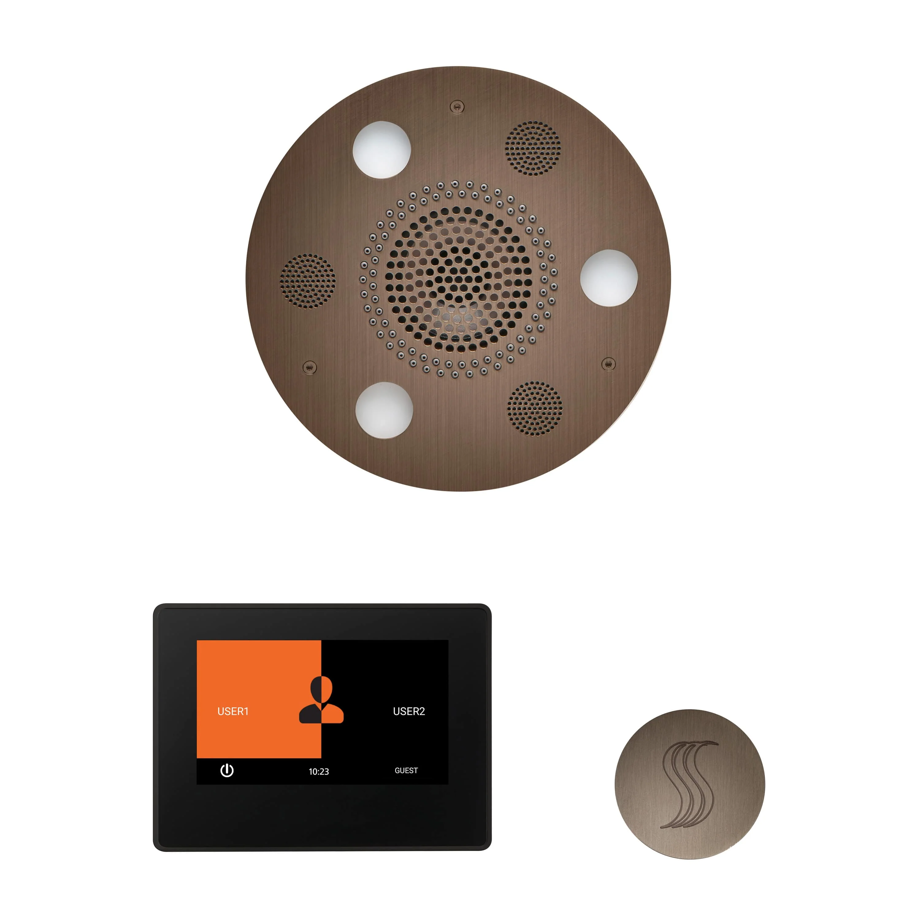 ThermaSol The Wellness Steam Package with 7" ThermaTouch Round - Image 4