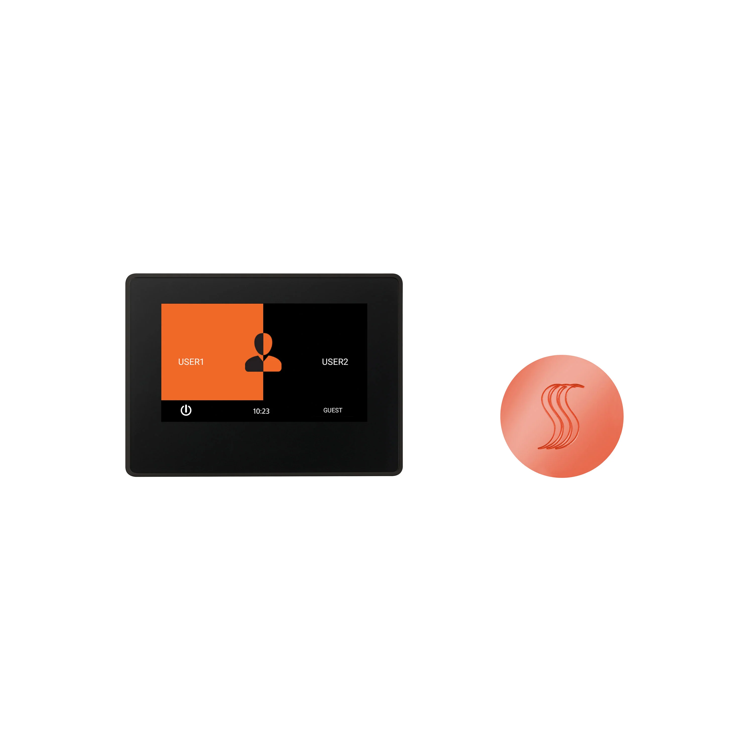 ThermaSol ThermaTouch 7" Control and Steam Head Kit Round - Image 11