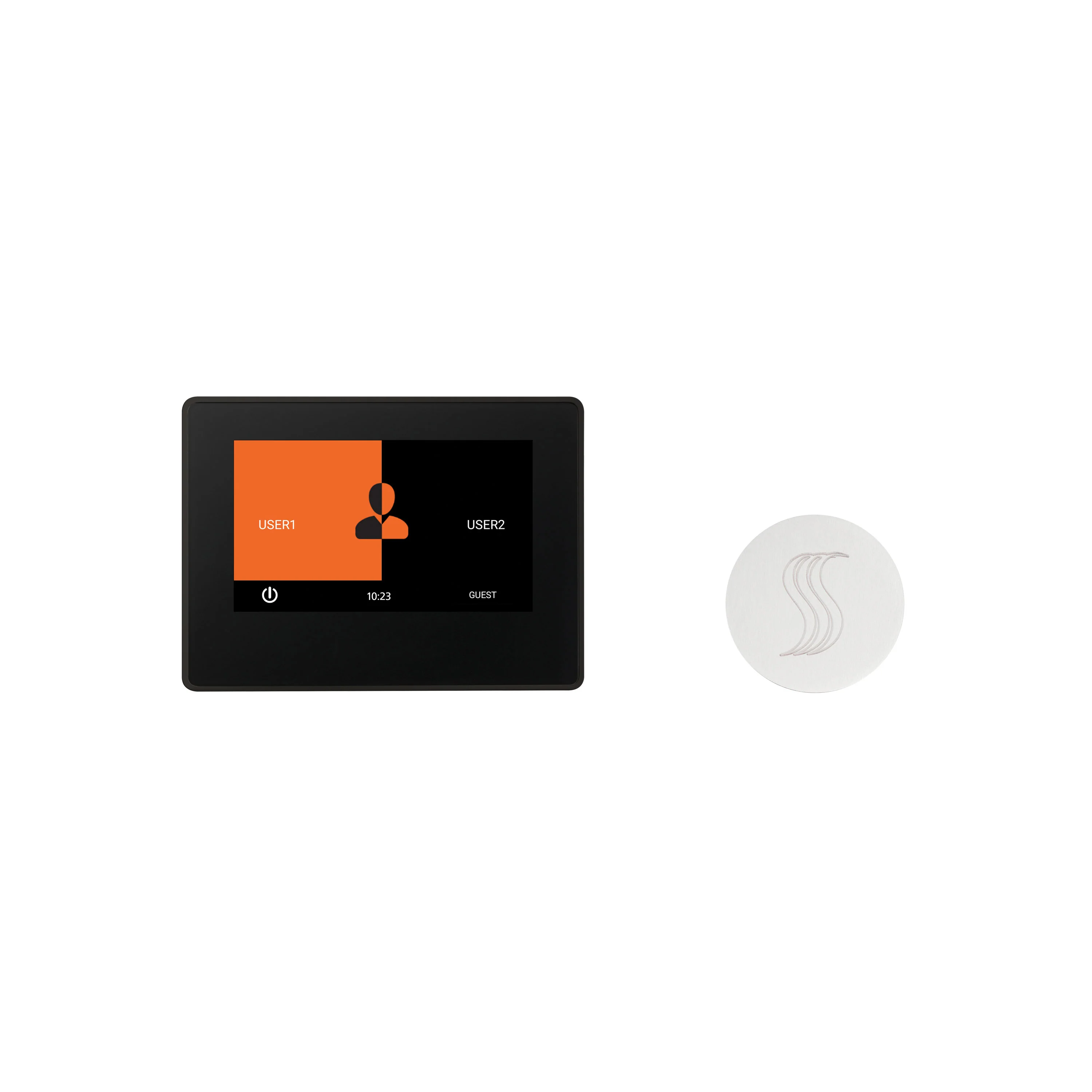 ThermaSol ThermaTouch 7" Control and Steam Head Kit Round - Image 2