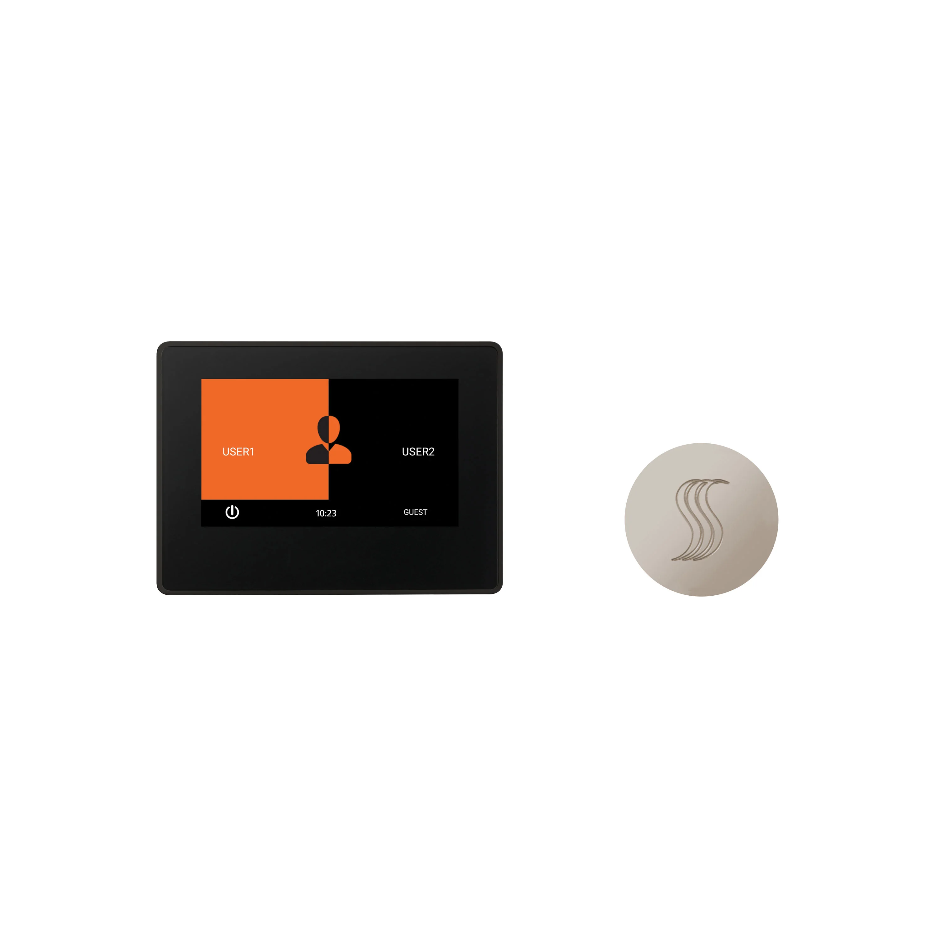 ThermaSol ThermaTouch 7" Control and Steam Head Kit Round - Image 4