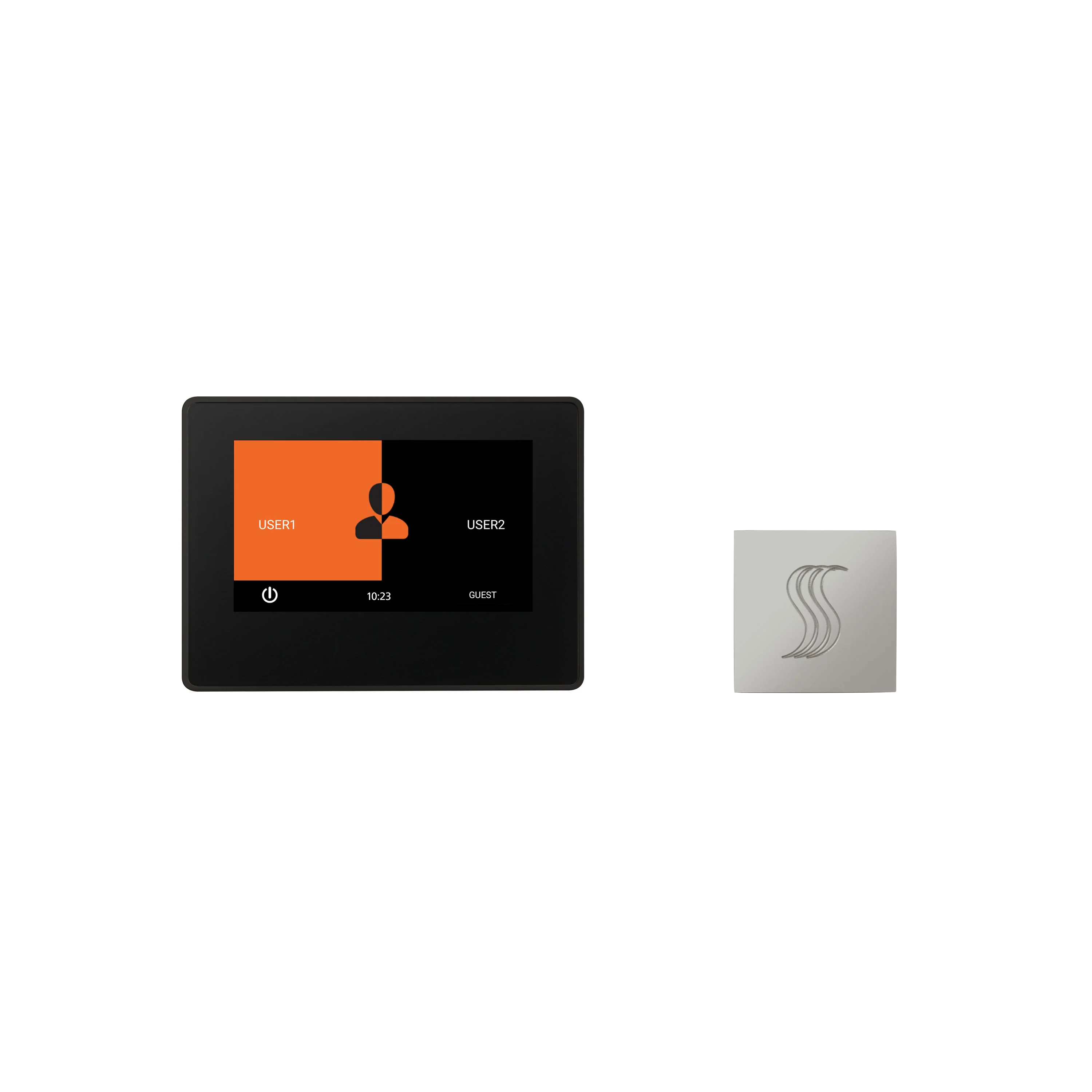 ThermaSol ThermaTouch 7" Control and Steam Head Kit Square - Image 10