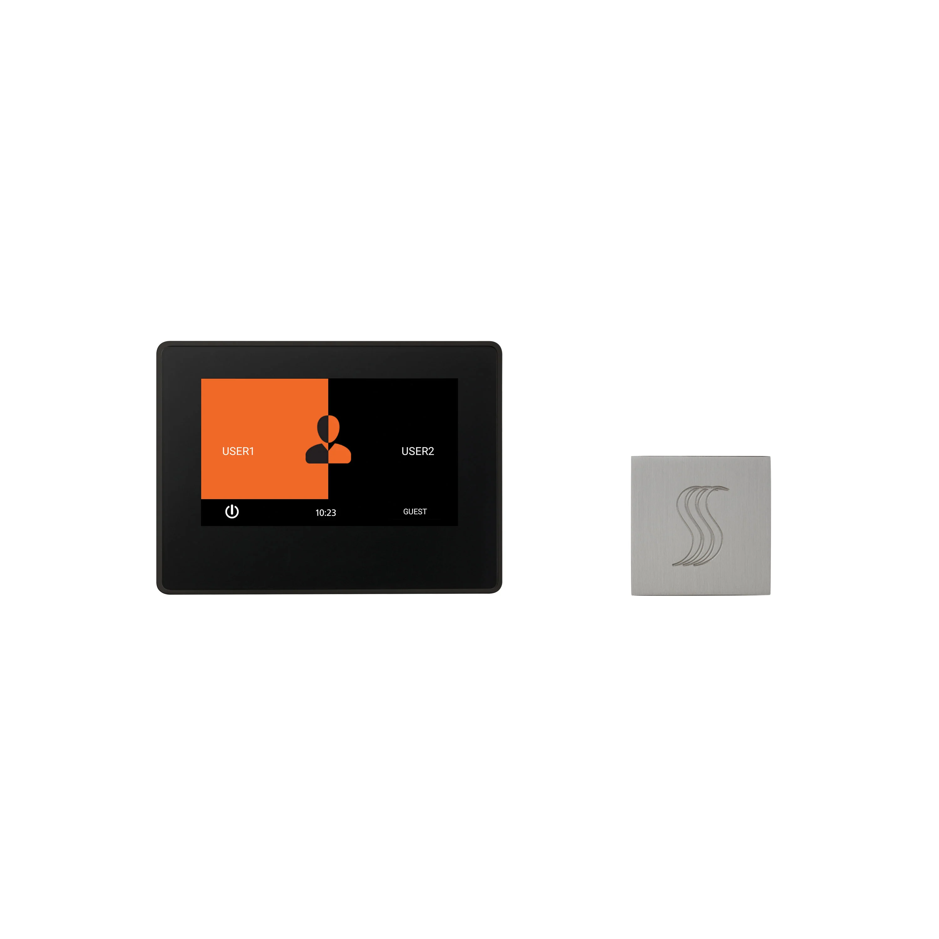 ThermaSol ThermaTouch 7" Control and Steam Head Kit Square - Image 14
