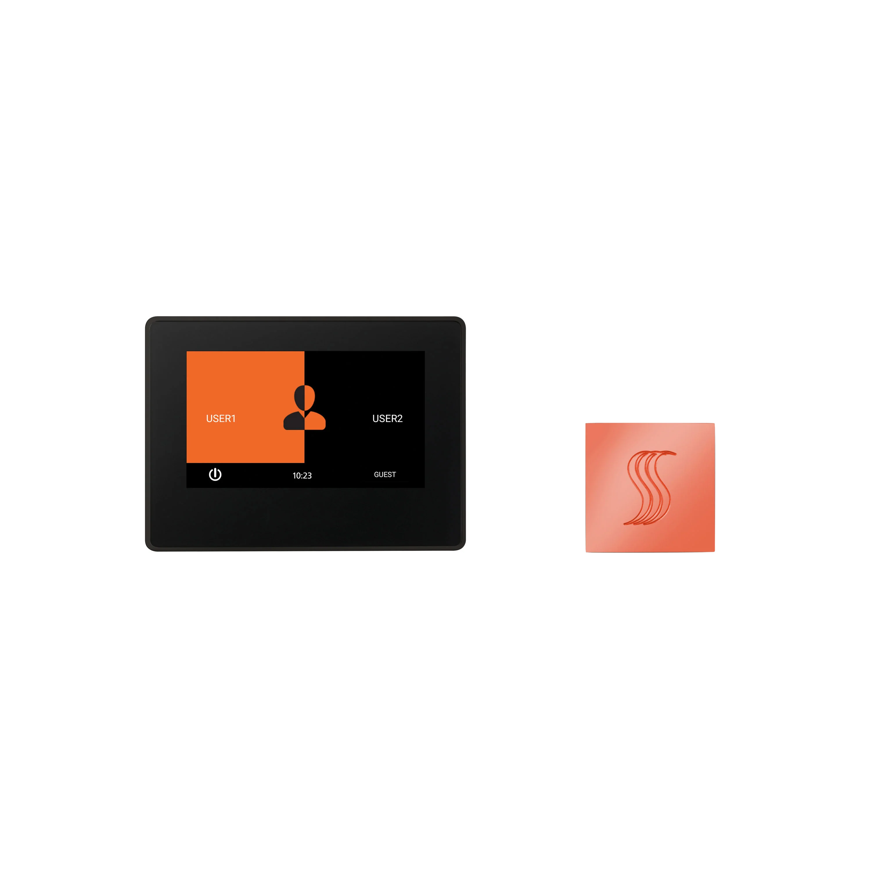 ThermaSol ThermaTouch 7" Control and Steam Head Kit Square - Image 7