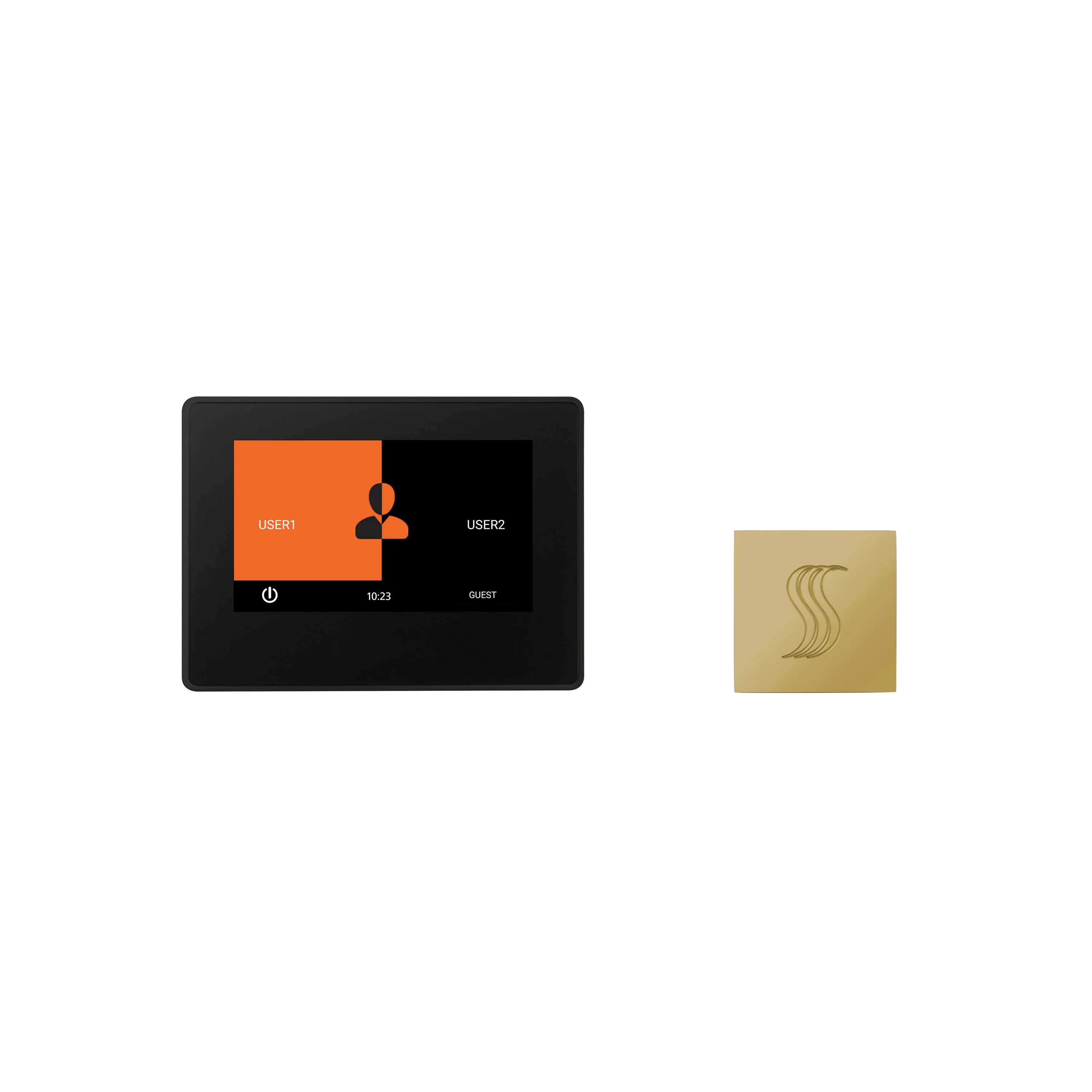 ThermaSol ThermaTouch 7" Control and Steam Head Kit Square - Image 9