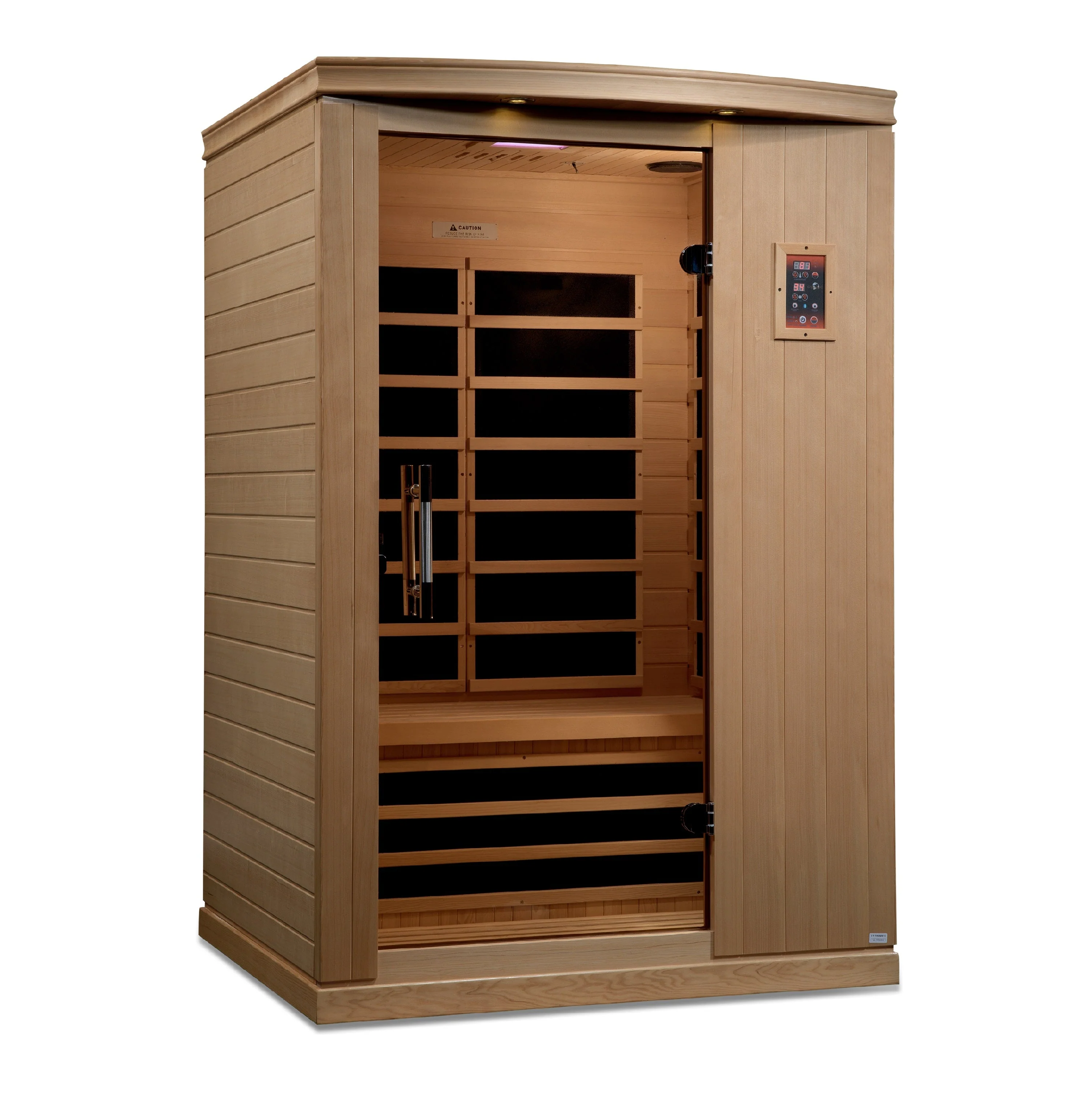 Golden Designs Dynamic Venice Elite 2-Person Ultra Low EMF FAR Infrared Sauna | DYN-6210-04 Elite